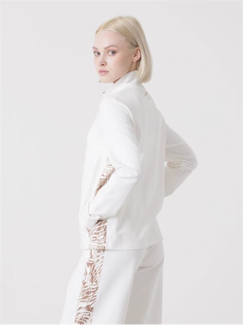 felpa full zip nn garz DIMENSIONE DANZA | 40D286D931100